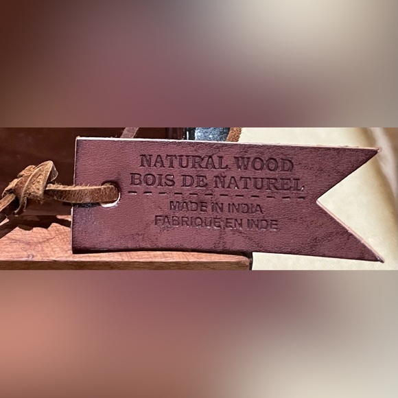 Wooden Condiment Caddy with Handles - Picture 7 of 7